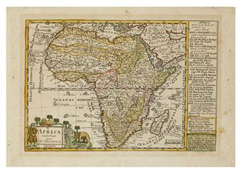(AFRICA.) Group of 7 engraved maps.